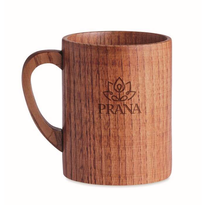 Eikenhouten mok 280 ml TRAVIS hout 3 kleuren tp 3561