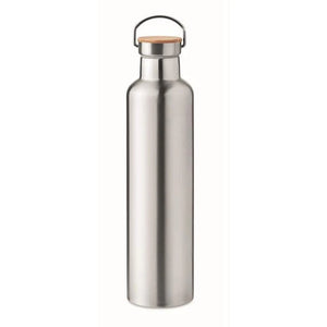 Dubbelwandige RVS drinkfles 1L HELSINKI LARGE bedrukken