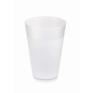 Matte PP beker 300ml FESTA LARGE 7748