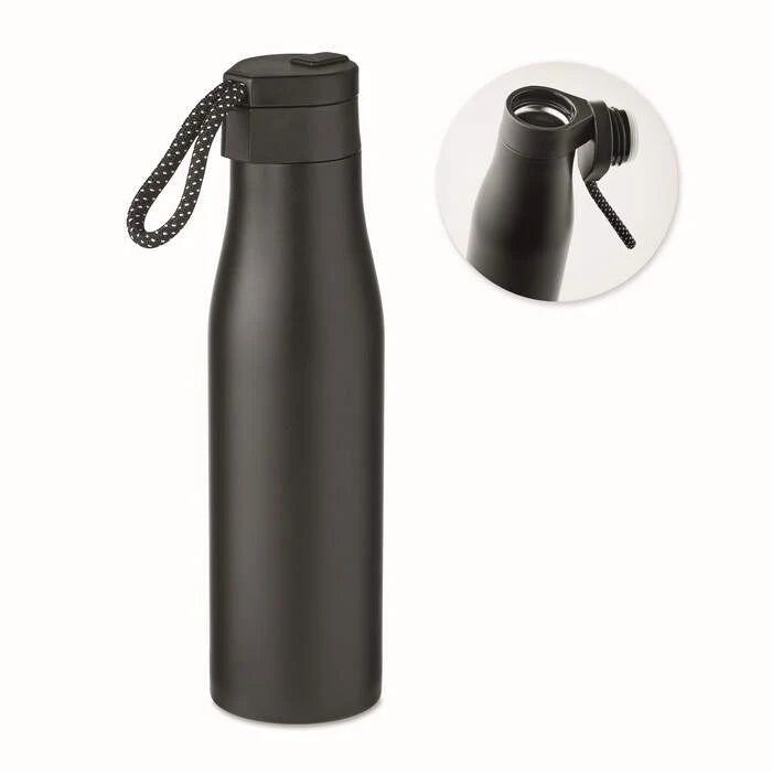 Dubbelwandige drinkfles 600ml URSUS bedrukken