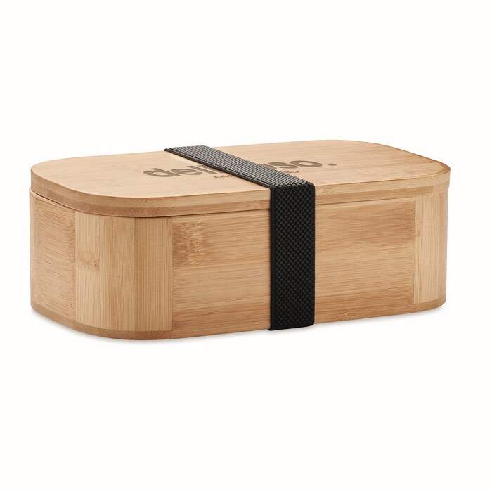 Bamboe lunchtrommel 1000ml LADEN LARGE hout onbedrukt 1236