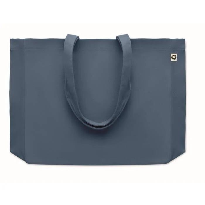 Gerecyclede tas 280 gr/m&sup2; RESPECT COLOURED zwart 4 kleuren zd 4387