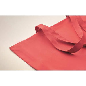 Gerecyclede tas 280 gr/m&sup2; RESPECT COLOURED rood onbedrukt 4384