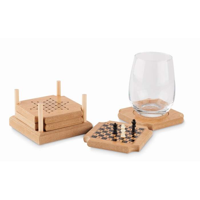 4-delig set onderzetters spel COASTGAME sample