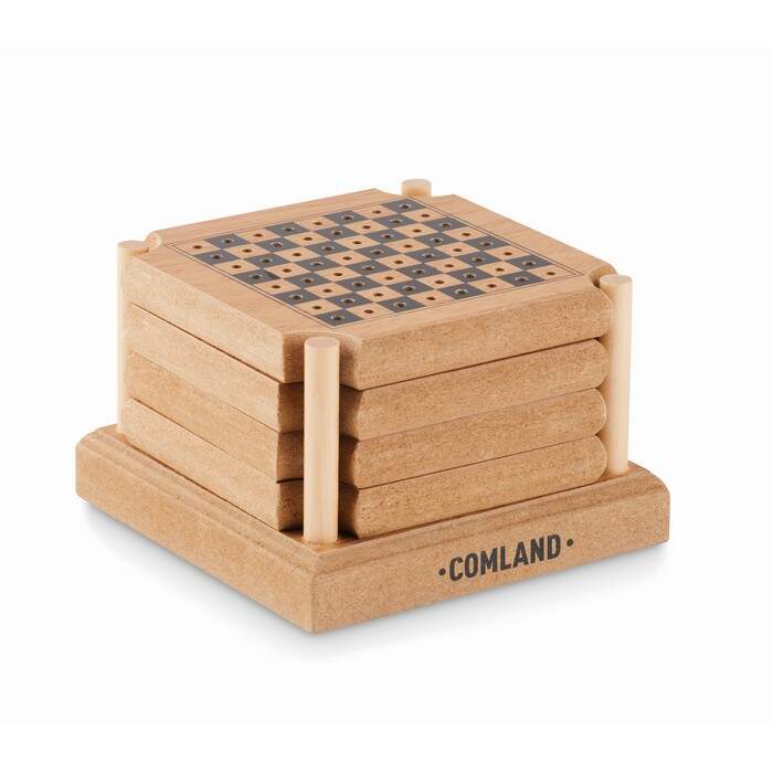 4-delig set onderzetters spel COASTGAME sample