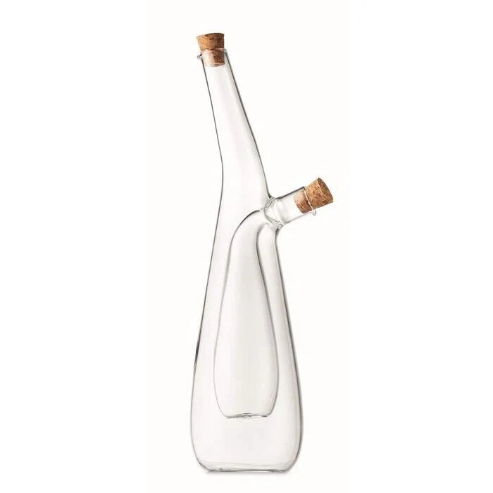 Olie en azijnstel van glas BARRETIN 8565