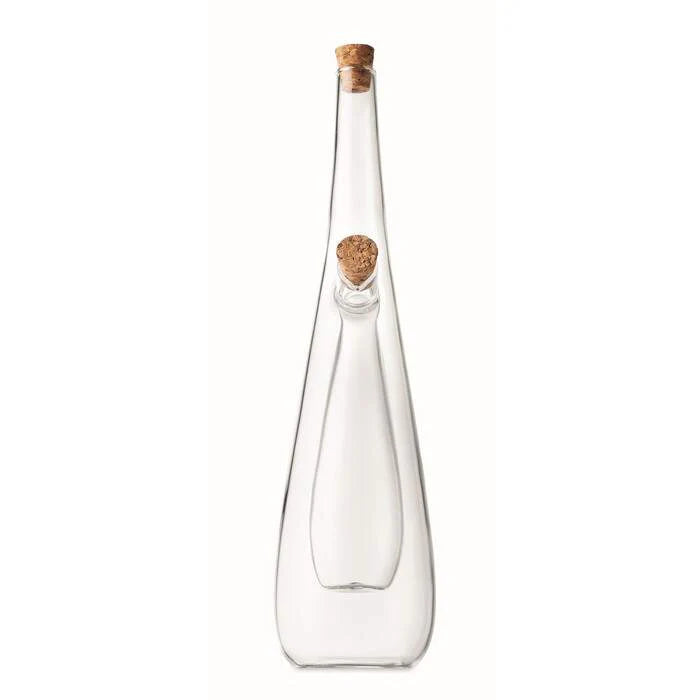 Olie en azijnstel van glas BARRETIN 8566