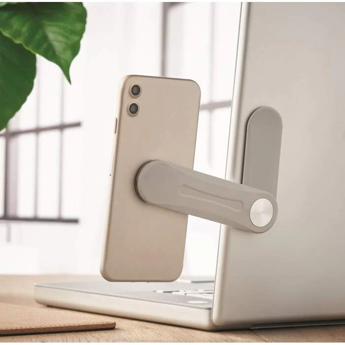 Magnetische telefoonhouder GADA grijs onbedrukt 7557