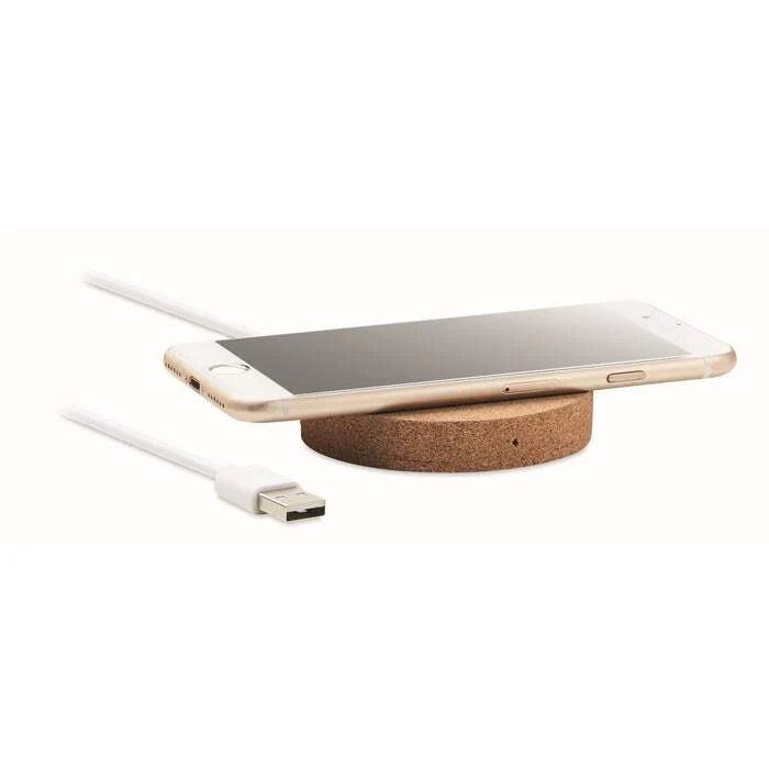 Draadloze oplader rond KOKE beige 4 kleuren tp 2972
