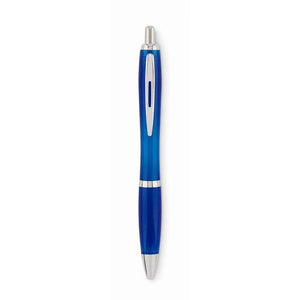 RPET balpen RIO RPET blauw onbedrukt 10090