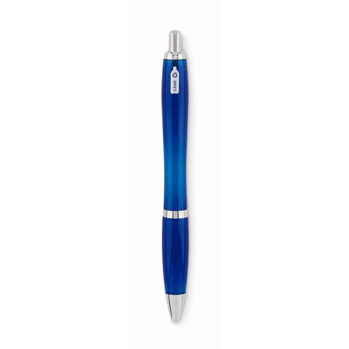 RPET balpen RIO RPET blauw 3 kleuren tp 10087