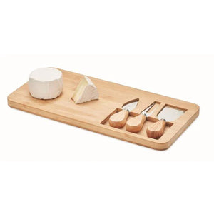 Bamboe kaasplank set GLENAVY 1209