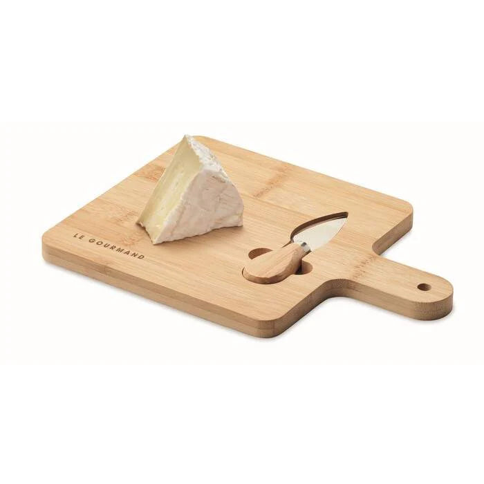 Bamboe kaasplank met mes DARFIELD 1202