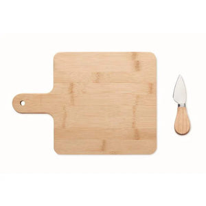 Bamboe kaasplank met mes DARFIELD 1205