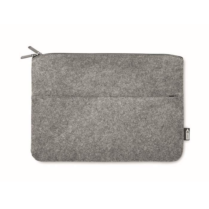 RPET vilten laptoptas TOPLO bedrukken