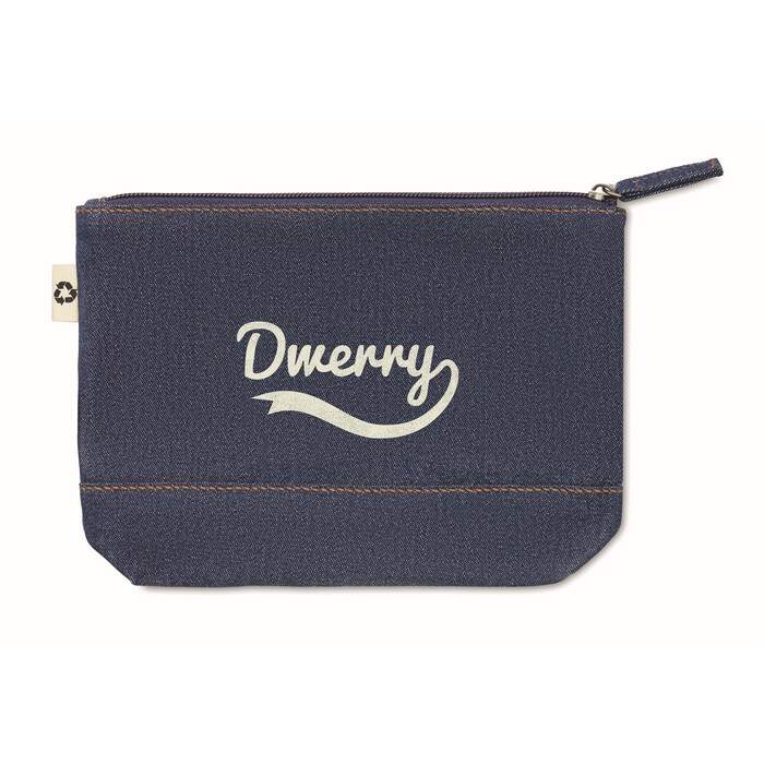 Gerecycled denim toilettasje STYLE POUCH 4289