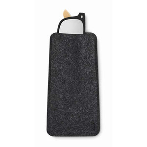 RPET vilten brillenkoker NIRSON donkergrijs 2 kleuren zd 10252