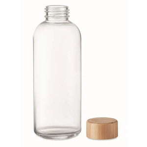 Glazen drinkfles bamboe dop FRISIAN 4470