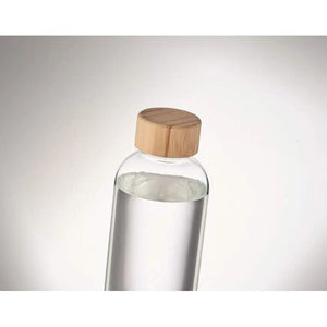 Glazen drinkfles bamboe dop FRISIAN 4471