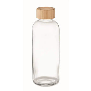 Glazen drinkfles bamboe dop FRISIAN 4476
