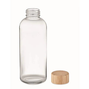 Glazen drinkfles bamboe dop FRISIAN 4478