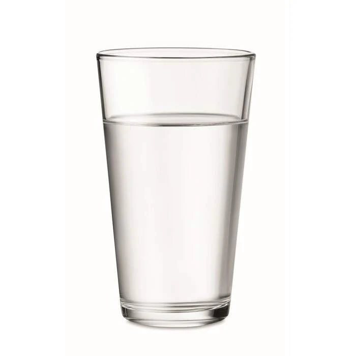 Conisch glas, 300ml RONGO transparant Graveren 2350