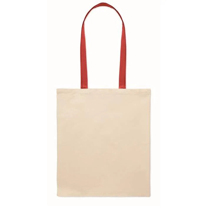 Katoenen tas, 140 gr/m&sup2; ZEVRA blauw onbedrukt 5971