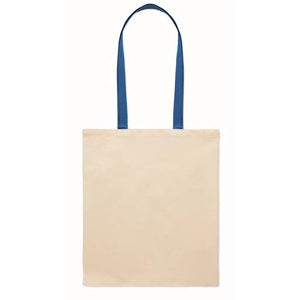 Katoenen tas, 140 gr/m&sup2; ZEVRA blauw 3 kleuren zd 5969