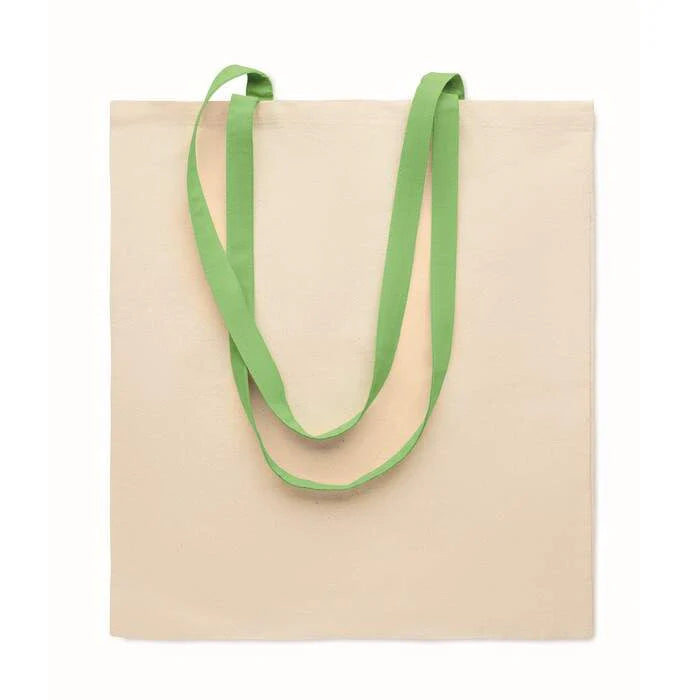 Katoenen tas, 140 gr/m&sup2; ZEVRA blauw 4 kleuren zd 5970