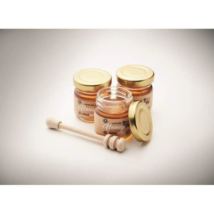 Set van 3 wilde bloemenhoning BEEBEE SET 11107