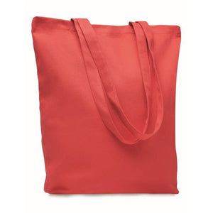 Stevige canvas boodschappentas RASSA COLOURED blauw 3 kleuren zd 11925