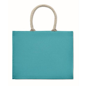Jute tas met katoenen hengsels AURA 5672