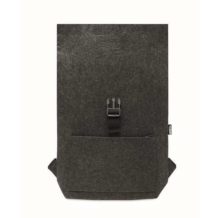 RPET vilten rugzak INDICO PACK donkergrijs 3 kleuren zd 10273