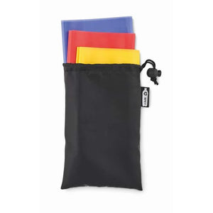Set van 3 TPE fitness banden TOP FIT bedrukken