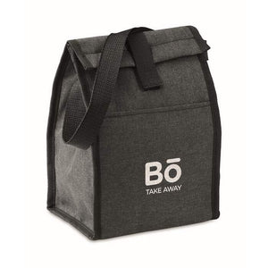 600D RPET koel lunchtas BOBE zwart 2 kleuren zd 259