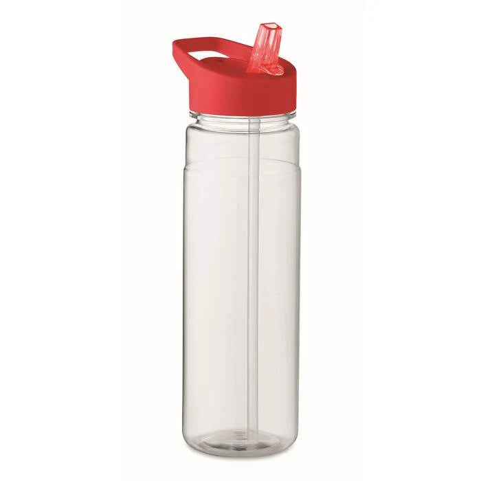 RPET drinkfles met fliptop ALABAMA blauw onbedrukt 10116