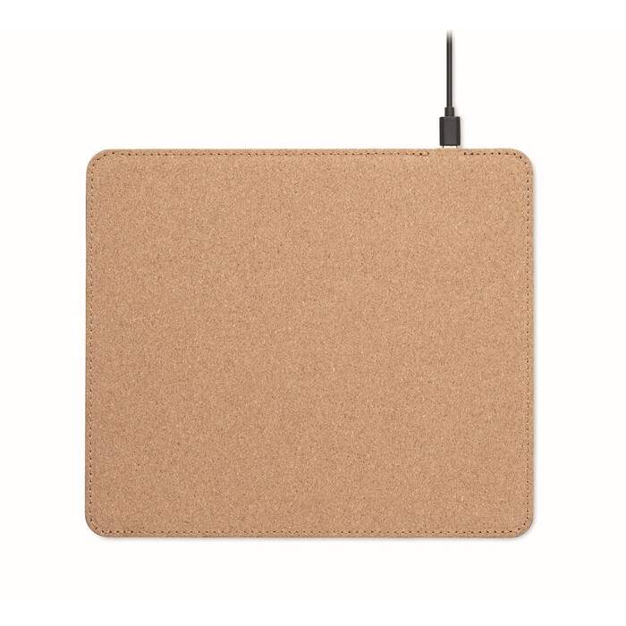 Muismat 10W oplader WIRELESS MATTY beige 3 kleuren zd 8068