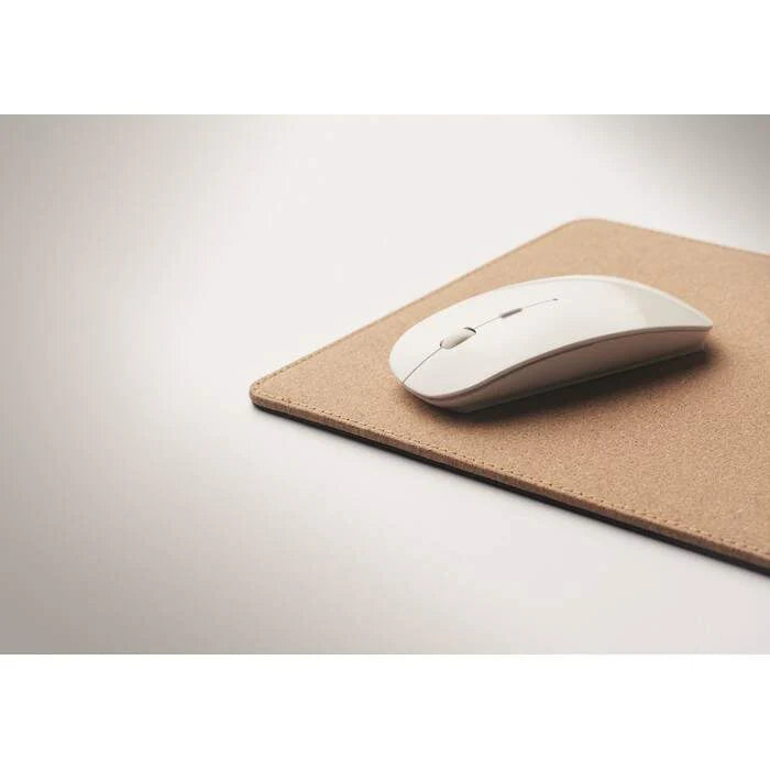 Muismat 10W oplader WIRELESS MATTY beige Graveren 8070