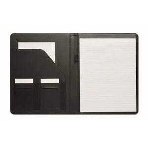 300D RPET A4 portfolio CASOVE zwart onbedrukt 104