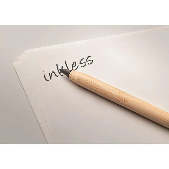 Duurzame inktloze pen INKLESS PLUS hout onbedrukt 3488