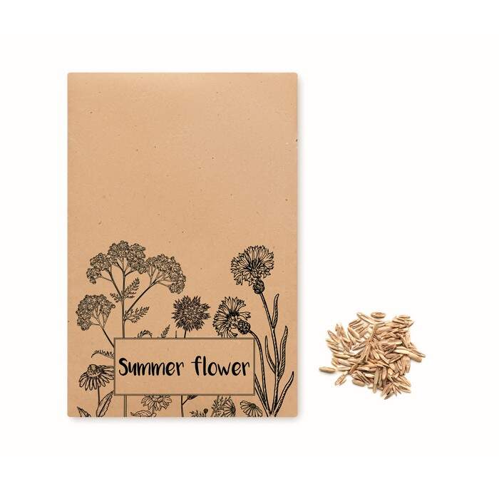 Bloemenzaadjes in envelop SEEDLOPE sample