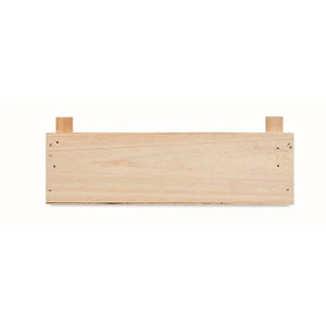 Aardbeienpakket in houten krat STRAWBERRY hout Graveren 494
