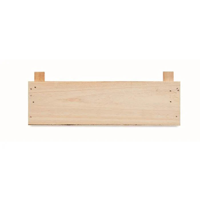 Aardbeienpakket in houten krat STRAWBERRY sample