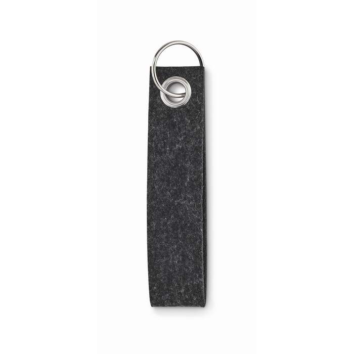 RPET vilten sleutelhanger SUORA blauw 2 kleuren zd 10277