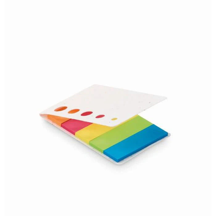 Zaadpapier pagemarkers MEMO SEED wit onbedrukt 13463