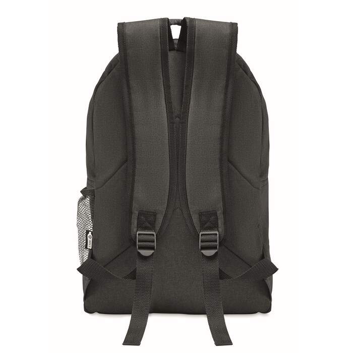 600D duotone RPET rugzak SIENA zwart 3 kleuren zd 233