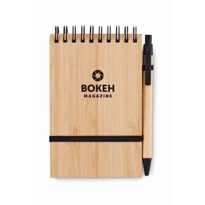 A6 bamboe notitieblok set SONORABAM 419