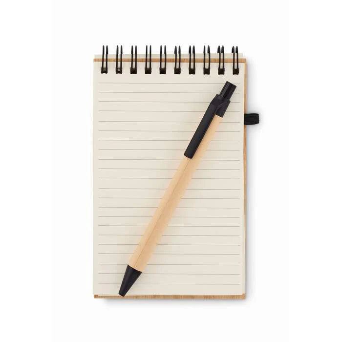 A6 bamboe notitieblok set SONORABAM 420