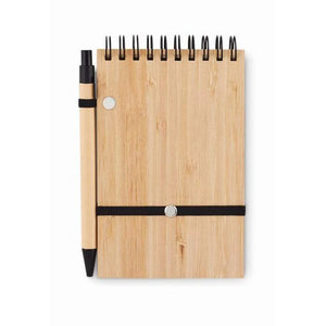 A6 bamboe notitieblok set SONORABAM 421