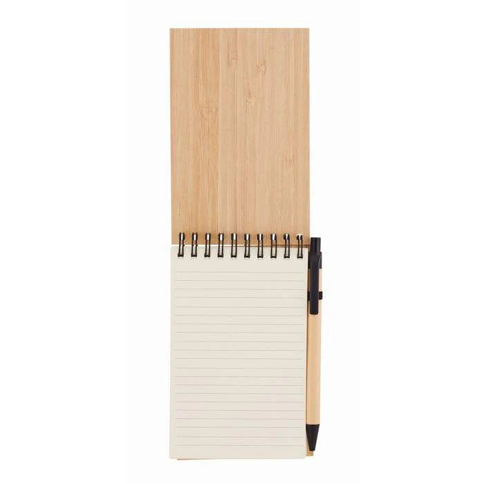 A6 bamboe notitieblok set SONORABAM sample